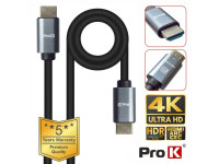 ProK Cabo HDMI 2.0 UHD 4K Macho / Macho 1.5m ProK Cabo HDMI 2.0 UHD 4K Macho / Macho 1.5m